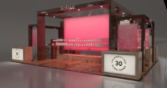 3D visualisation of Jurlique 30 Years Display